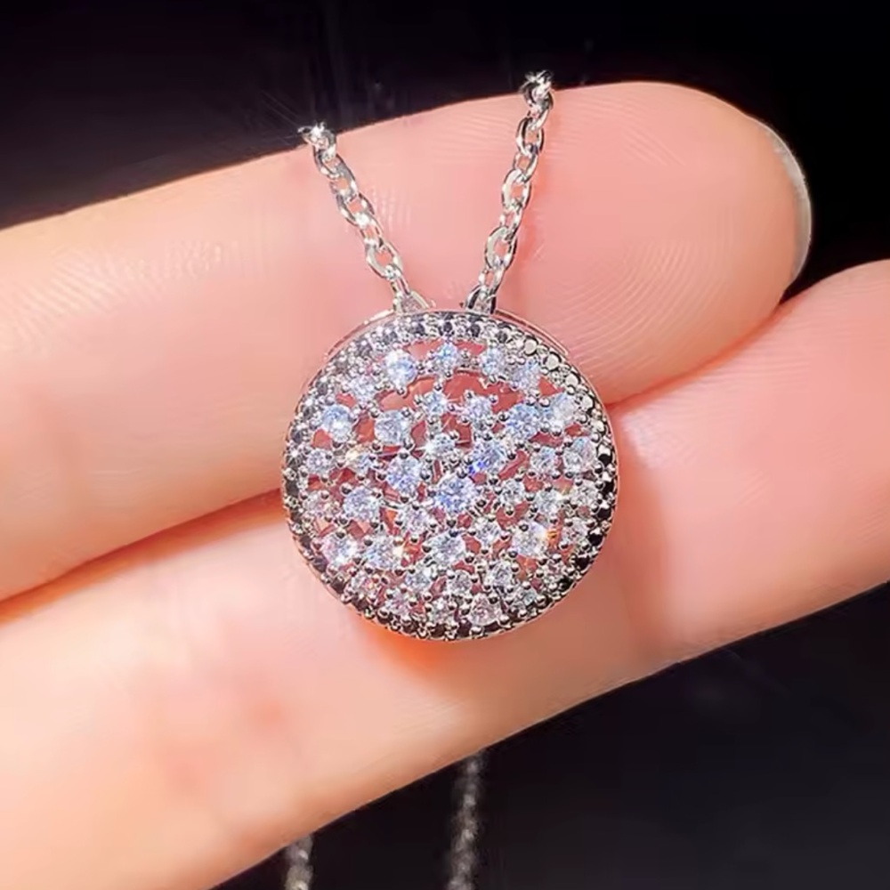 Sterling Silver Cubic Zirconia Necklace